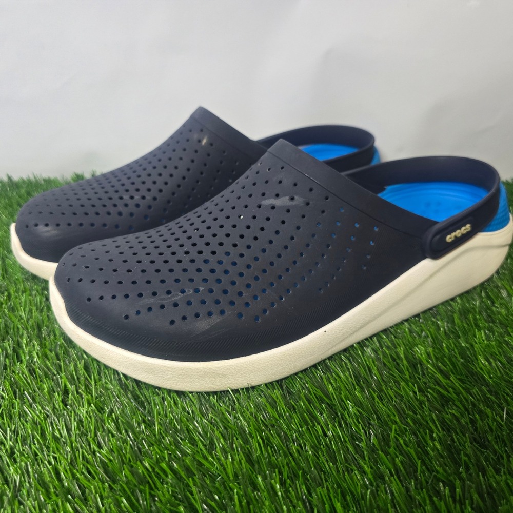 Crocs Size 13 Navy Blue LiteRide 360 Clog Mens Breathable Athletic Comfort